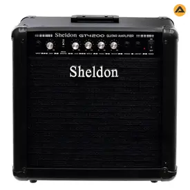 AMPLIFICADOR GUITARRA SHELDON GT1200 PRETO.