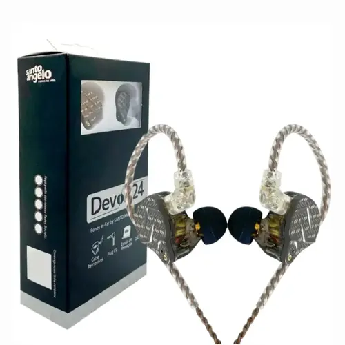FONE IN EAR SANTO ANGELO DEVON 24 HIBRIDO.