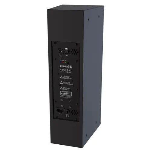 CAIXA ATIVA VERTICAL MARK AUDIO HMK6 PRETA.