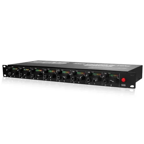 AMPLIFICADOR DE FONE RACK SANTO ANGELO AF8ST BK.