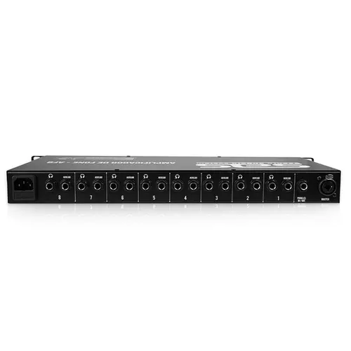 AMPLIFICADOR DE FONE RACK SANTO ANGELO AF8MONO BK.