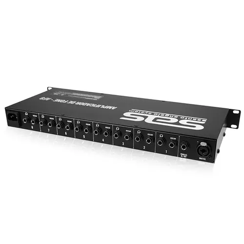 AMPLIFICADOR DE FONE RACK SANTO ANGELO AF8MONO BK.