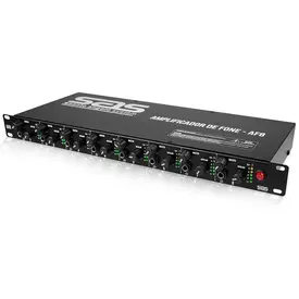 AMPLIFICADOR DE FONE RACK SANTO ANGELO AF8MONO BK.