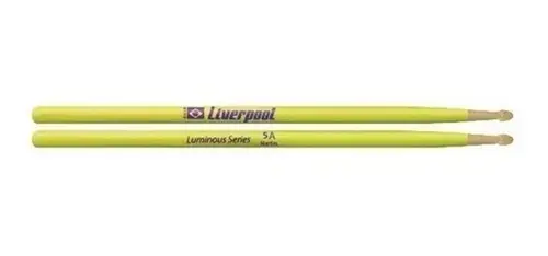 BAQUETA 5A LIVERPOOL MC5AMA LUMINOUS AMARELA.