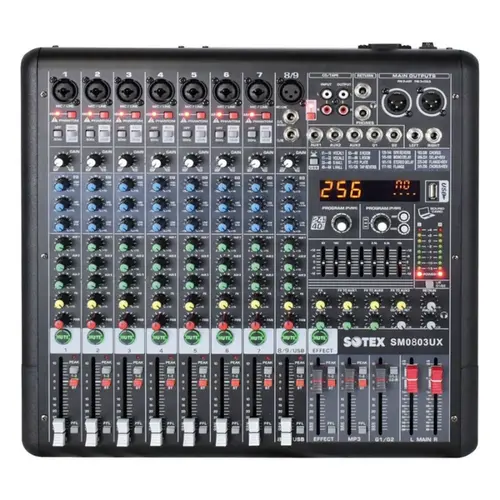 MESA 8 CANAIS SOTEX SM0803UX.