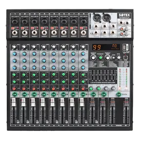 MESA 08 CANAIS SOTEX SP0802UX.