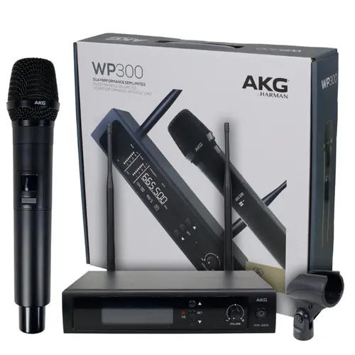 MICROFONE S/FIO MAO AKG WP300