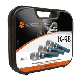 MICROFONE MAO TRIPLO KADOSH K98