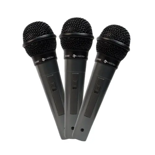 MICROFONE MAO TRIPLO KADOSH K300/KDS300.