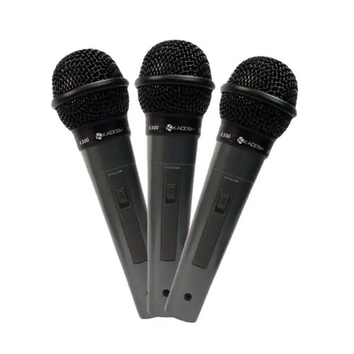 MICROFONE MAO TRIPLO KADOSH K300/KDS300.