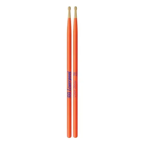 BAQUETA 5A LIVERPOOL MC5AML LUMINOUS LARANJA.