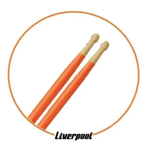 BAQUETA 5A LIVERPOOL MC5AML LUMINOUS LARANJA.
