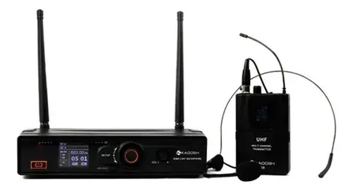 MICROFONE S/FIO HEADSET KADOSH K501H.