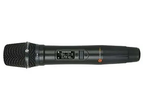 MICROFONE S/FIO MAO DUPLO KADOSH K502M PRETO.