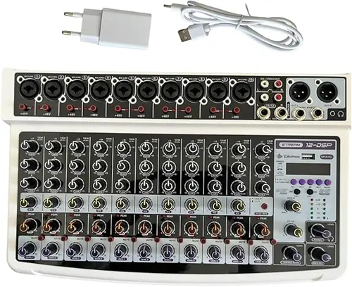 MESA DE SOM 12 CANAIS WALDMAN ST12DSP INTERFACE.