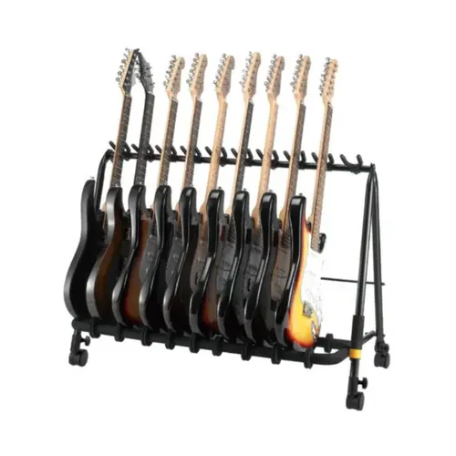 SUPORTE RACK 5 INSTRUMENTOS HERCULES GS525BPLUS C/RODAS