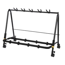 SUPORTE RACK 5 INSTRUMENTOS HERCULES GS525BPLUS C/RODAS