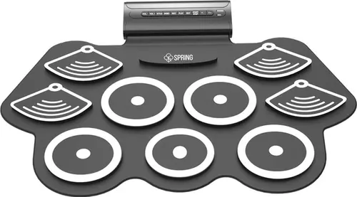 BATERIA ELETRONICA PORTATIL SPRING 9 PADS