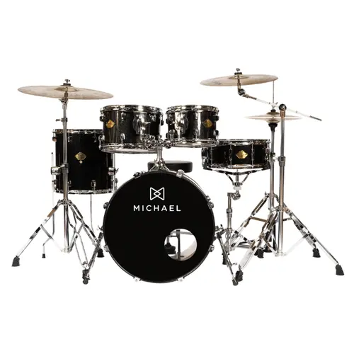 BATERIA ACUSTICA 20 MICHAEL DML420 SBK SEM PRATOS