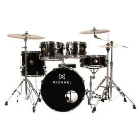 BATERIA ACUSTICA 20 MICHAEL DML420 SBK SEM PRATOS