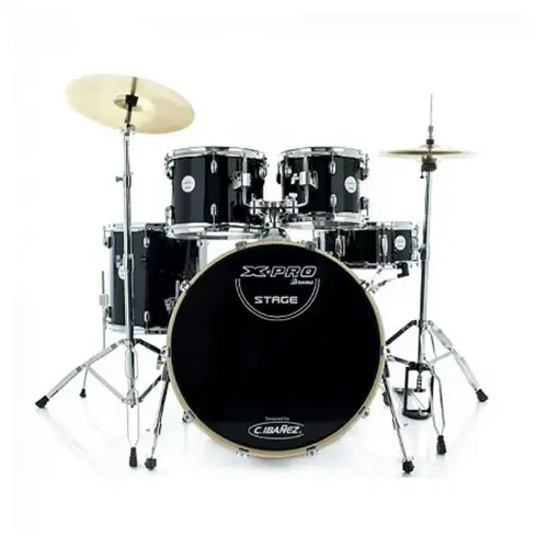 BATERIA ACUSTICA 20 X-PRO BAT220 STG STAGE PRETA