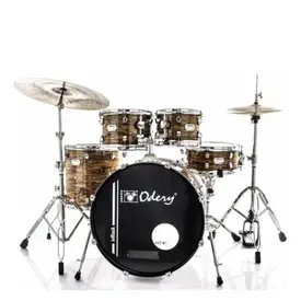 BATERIA ACUSTICA 20 ODERY IR200HWGT INROCK GOLD TIGER