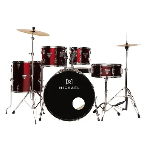 BATERIA ACUSTICA 22 MICHAEL DMT222 GT C/PRATOS
