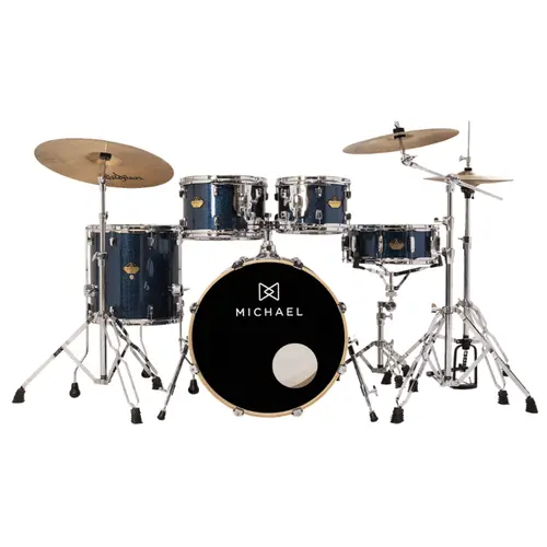 BATERIA ACUSTICA 22 MICHAEL DMB522 DBL SHELL PACK SEM FERRAGENS