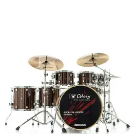 BATERIA ACUSTICA 22 ODERY EQ200LRET EQUALIZER ROMA EBONY TREES