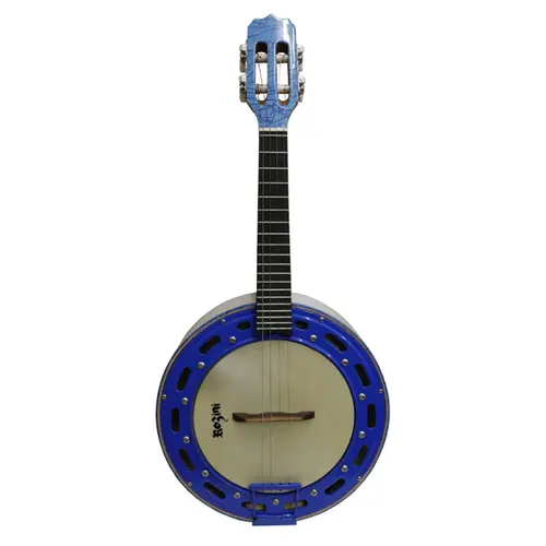 BANJO ROZINI RJ13ELBAT BRANCO AZUL TURQUESA