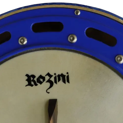 BANJO ROZINI RJ13ELBAT BRANCO AZUL TURQUESA