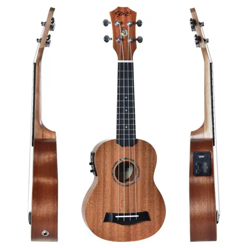 UKULELE SOPRANO SEIZI BALI ELETRICO SAPELE