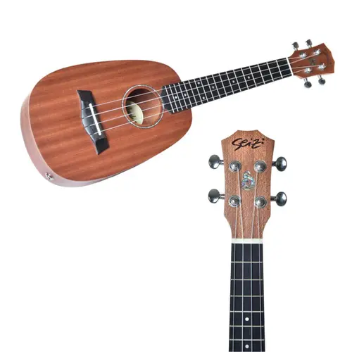 UKULELE CONCERT ELETRICO SEIZI BALI PINEAPPLE SAPELE