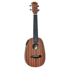 UKULELE CONCERT ELETRICO SEIZI BALI PINEAPPLE SAPELE