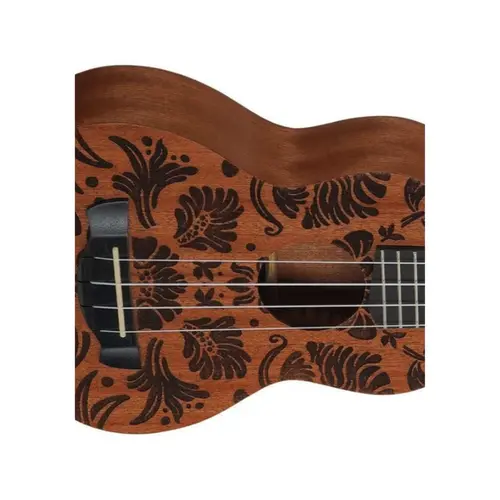 UKULELE CONCERT TAGIMA 23K NAT MAHO FLORAL