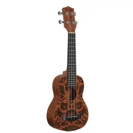 UKULELE CONCERT TAGIMA 23K NAT MAHO FLORAL