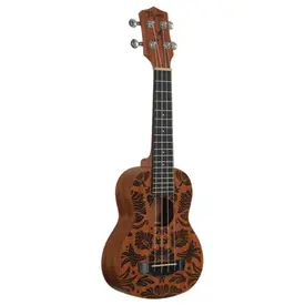 UKULELE CONCERT TAGIMA 23K NAT MAHO FLORAL II