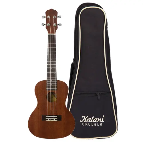 UKULELE CONCERT KALANI KAL200 CT 15411 TABACO  C/BAG