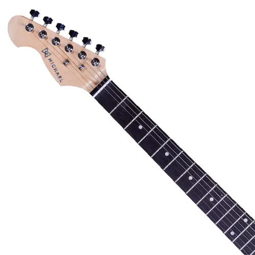 GUITARRA CANHOTA STRATO MICHAEL GM217LH CR