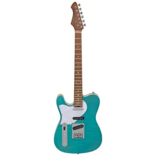 GUITARRA CANHOTA TELE  ARIA PRO 615MK2LH TQBL