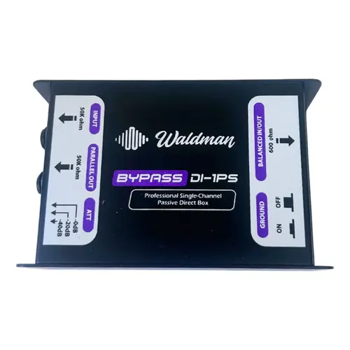 DIRECT BOX PASSIVO WALDMAN DI1PS