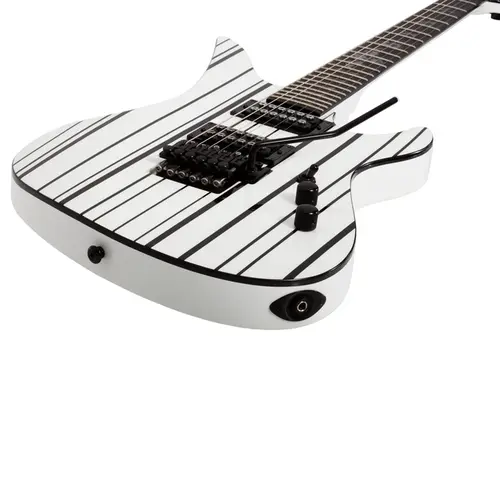 GUITARRA SCHECTER SYNYSTER STANDART GLOSS WH WITH BK 746 IDN