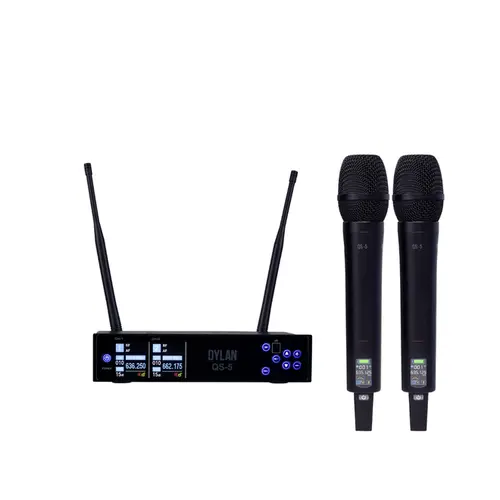 MICROFONE S/FIO MAO DUPLO DYLAN QS5
