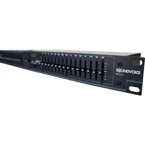 EQUALIZADOR GRAFICO 15 BANDAS SOUNDVOICE EQ-215