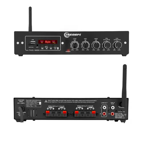 AMPLIFICADOR TARAMPS CLASS AB THS 1800