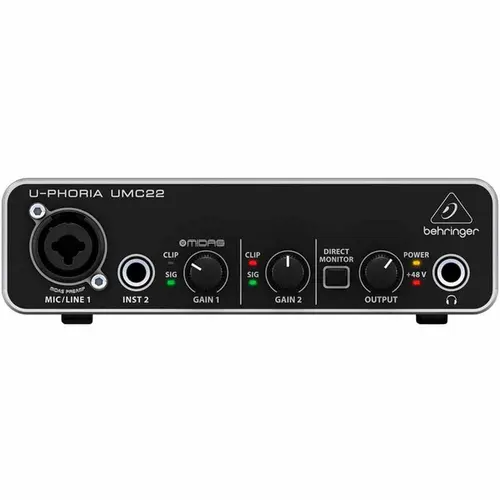 INTERFACE DE AUDIO BEHRINGER UMC22