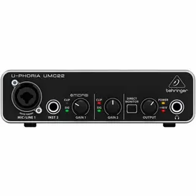 INTERFACE DE AUDIO BEHRINGER UMC22