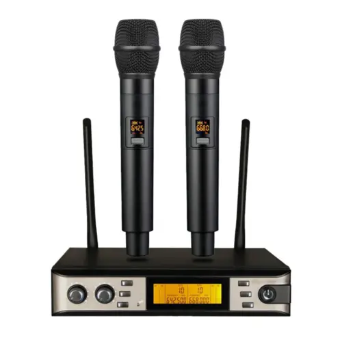 MICROFONE S/FIO MAO DUPLO KADOSH K402M