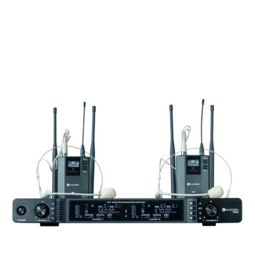 MICROFONE S/FIO HEADSET DUPLO KADOSH K622H B5