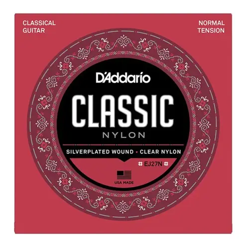 ENCORDOAMENTO VIOLAO NYLON DADDARIO EJ27N MEDIA